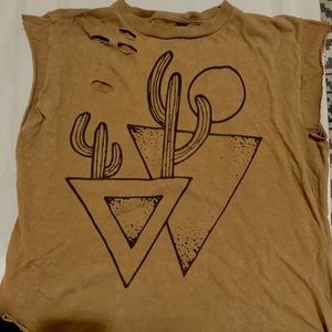 Custom distressed t-shirt